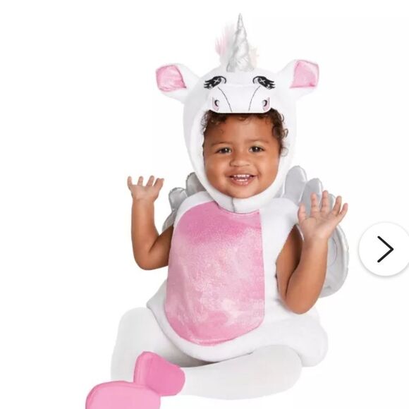 Baby Unicorn Belly Halloween Costume 12-18 Months - Picture 1 of 7